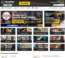 Fluke-Direct.com - Carrying a full selection of Fluke Test and Measurement products