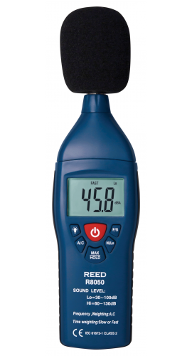 REED R8050 Dual Range Sound Level Meter-